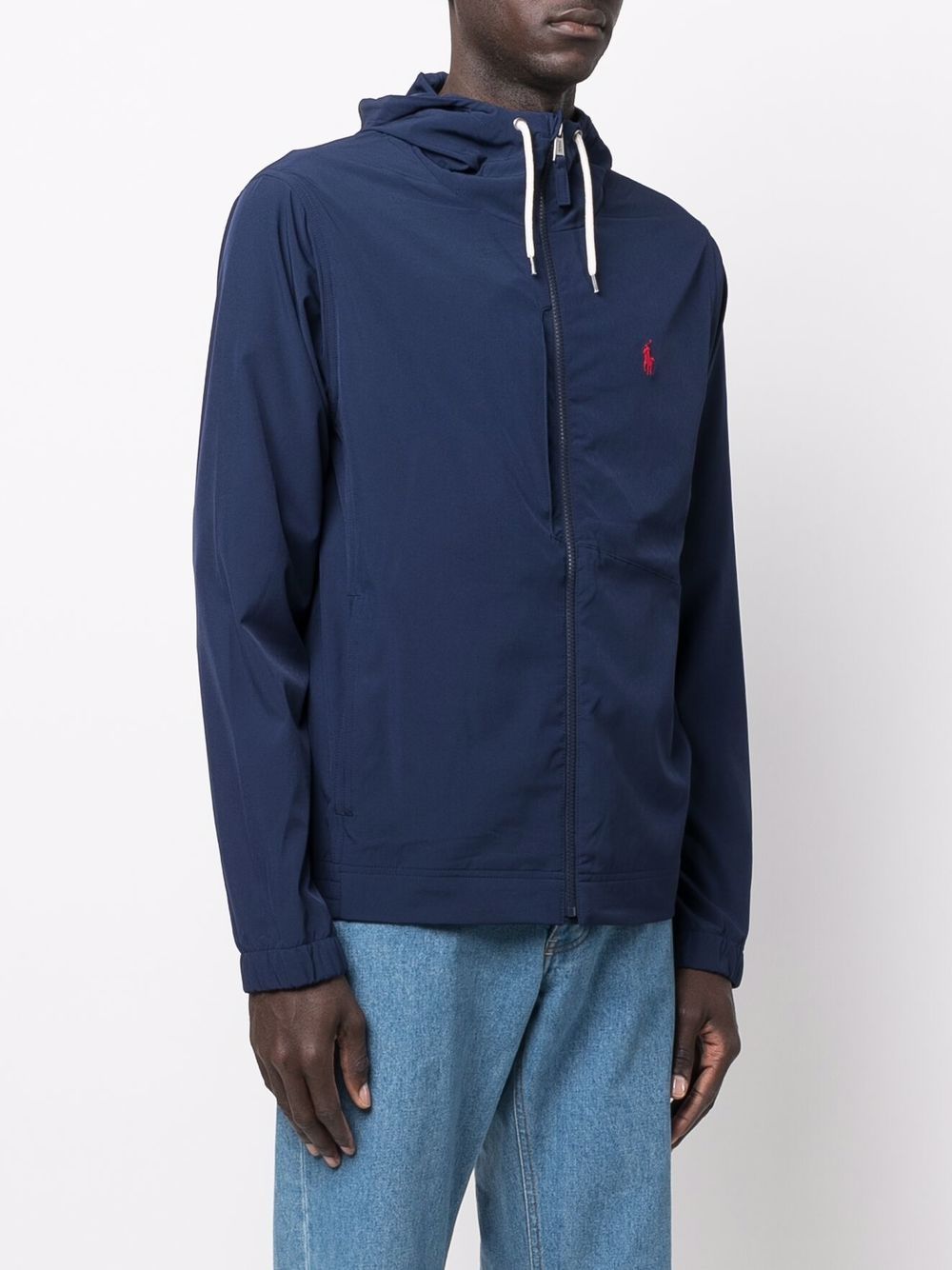 polo cotton windbreaker