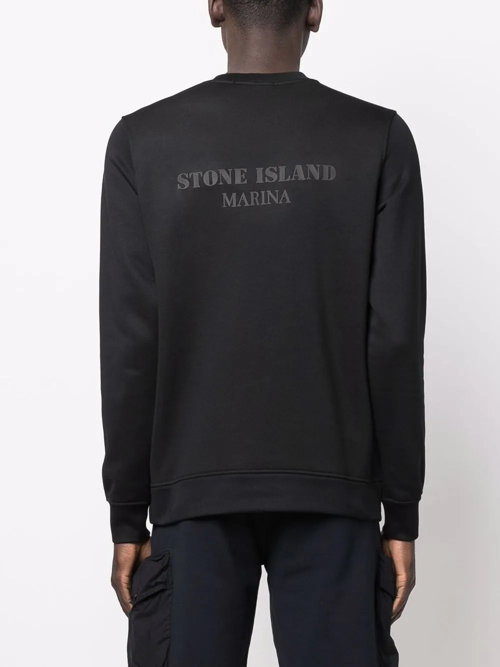 stone island marina logo印花卫衣 图 4