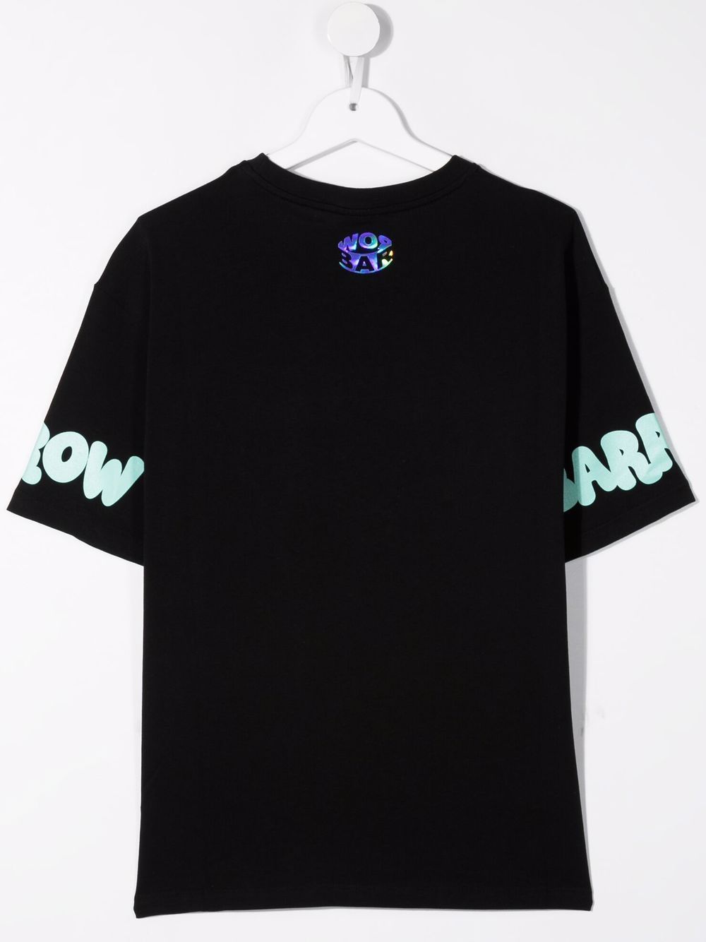 Barrow kids T-shirt met logoprint - Zwart