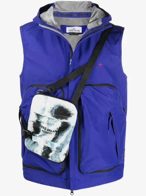 Stone Island Gilet con ricamo