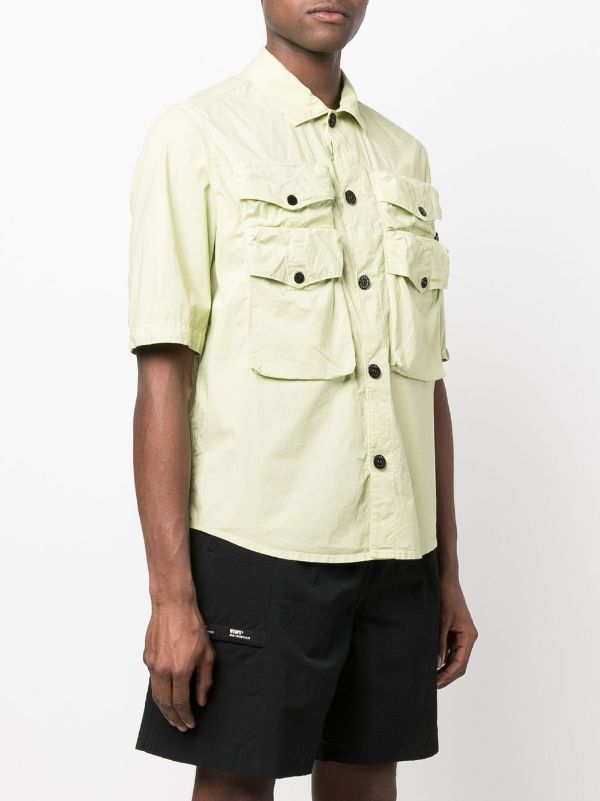 stone island short sleeve overshirt