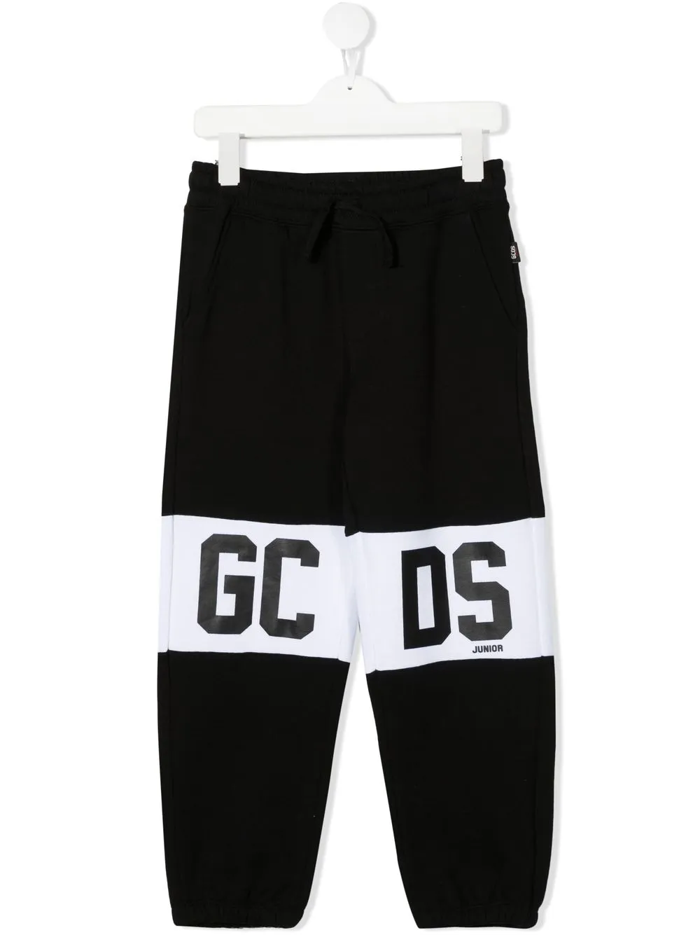 Shop Gcds Logo-print Track Pants In Black