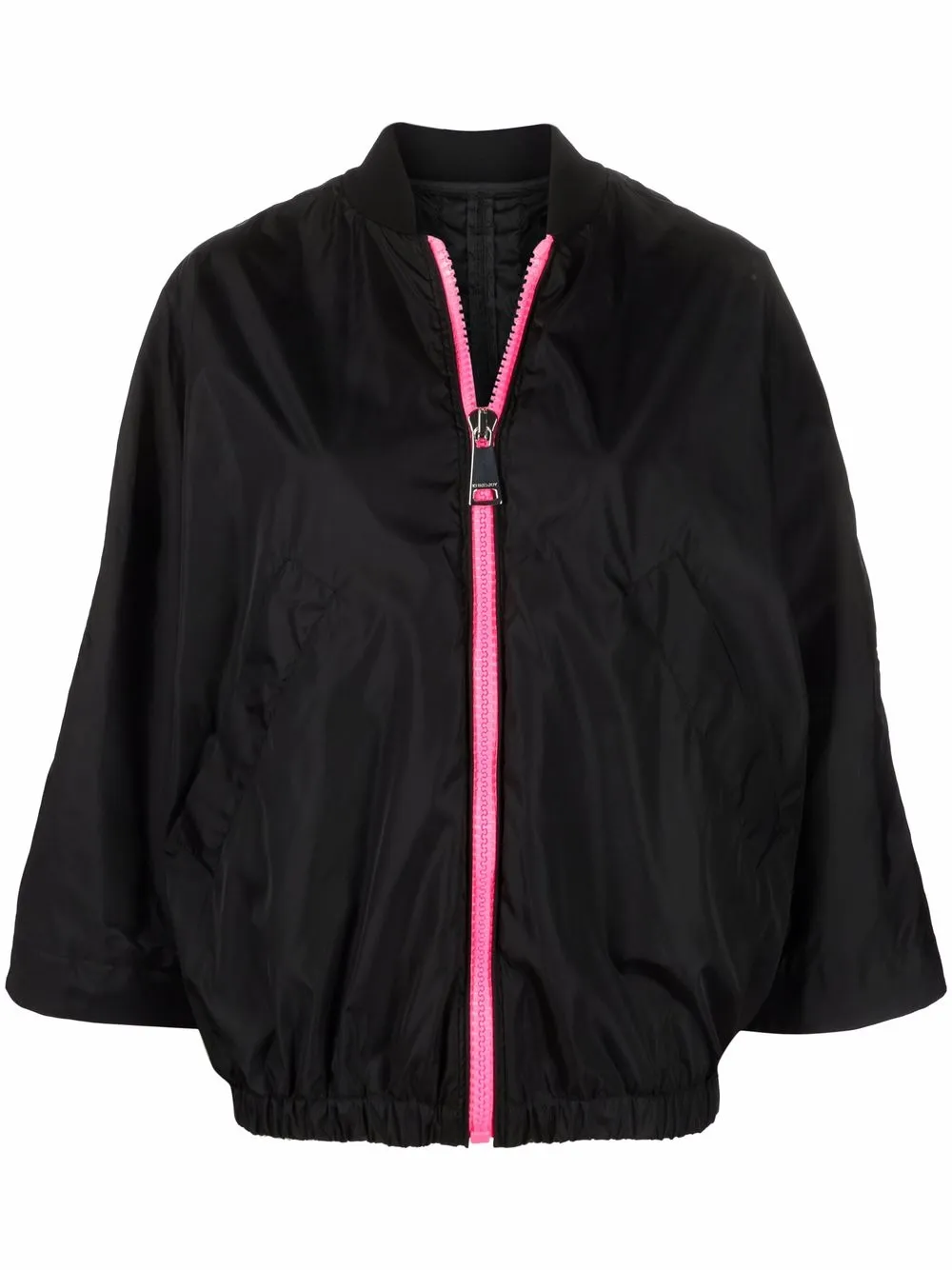 

Khrisjoy chamarra bomber con mangas anchas - Negro