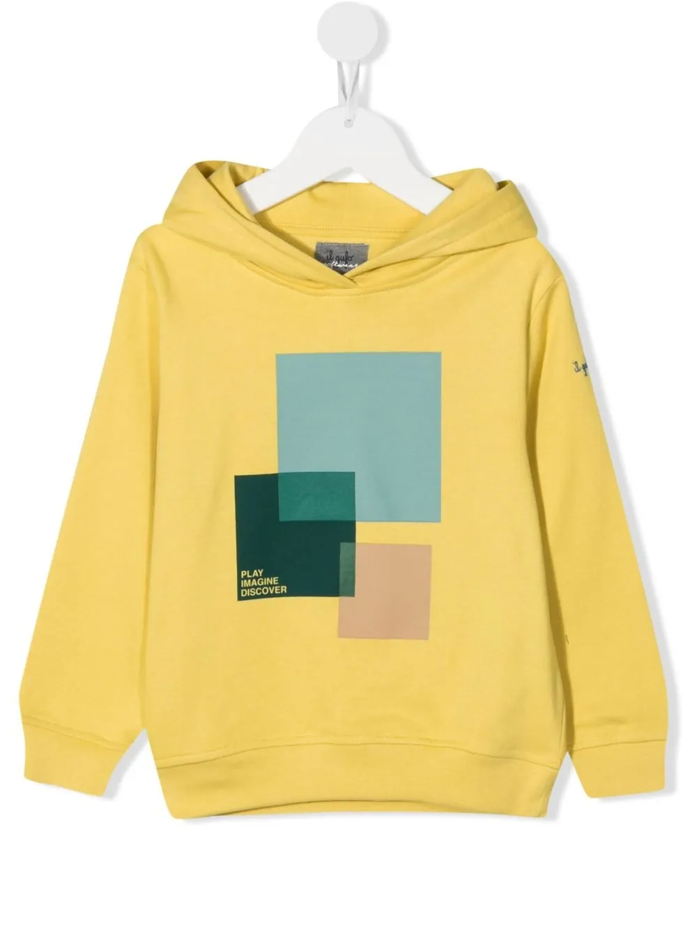 

Il Gufo hoodie con estampado gráfico - Amarillo