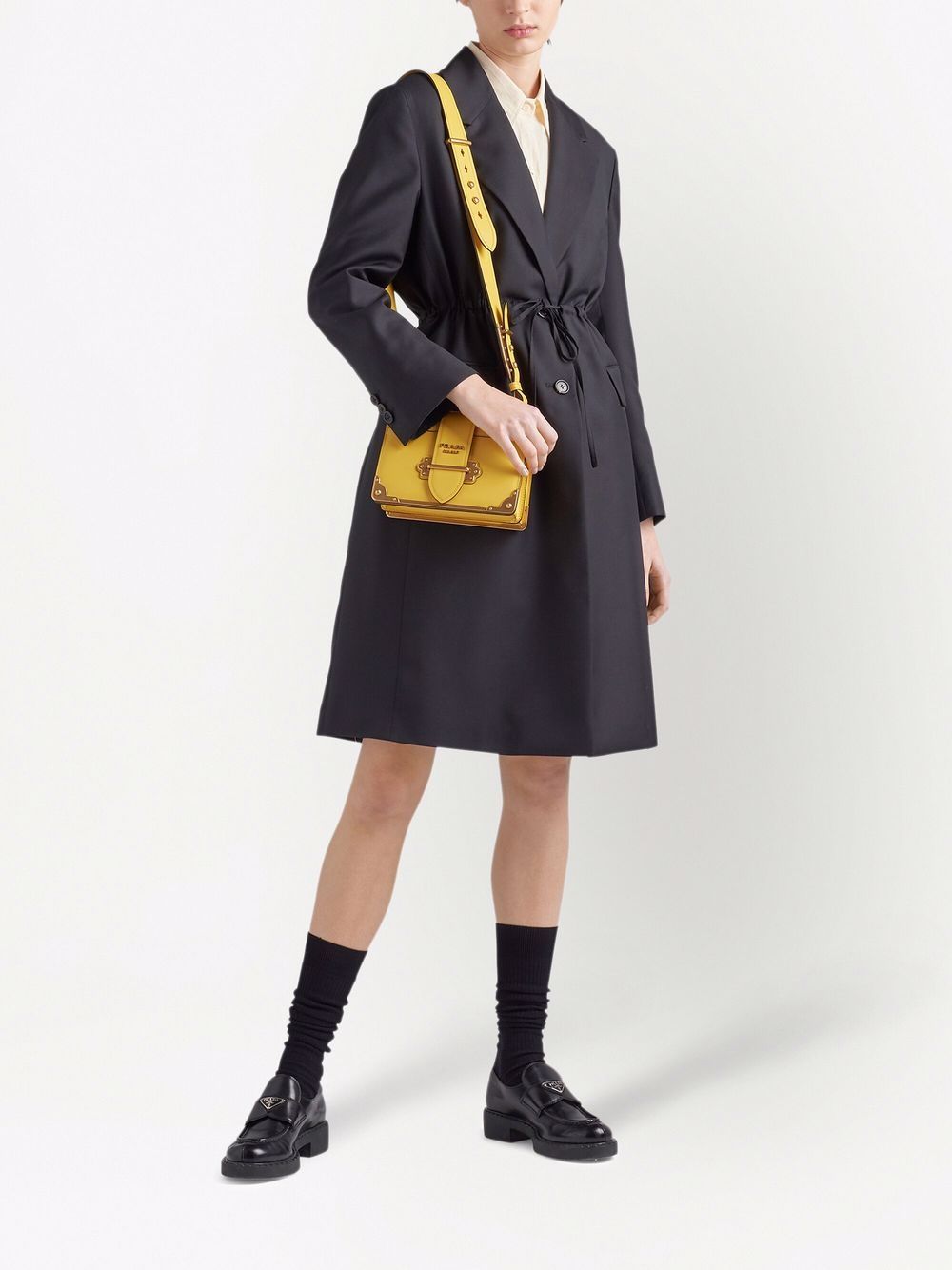Herbst Trend Tasche Prada Cahier Bag, schwarzes Maxikleid & Zara Pullover –  BrinisFashionBook