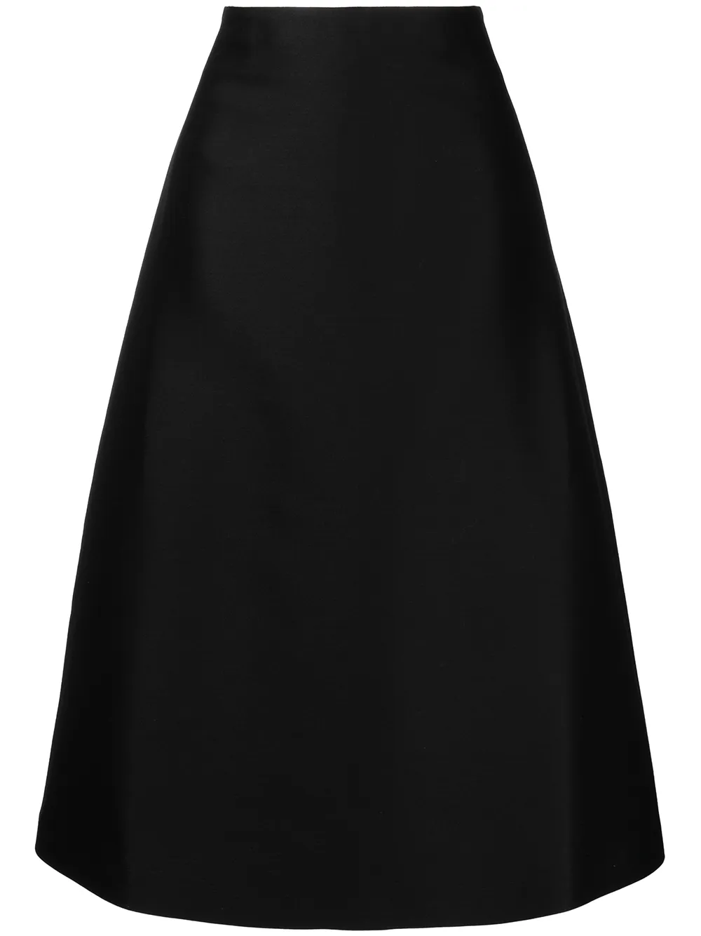 GIA STUDIOS high-waisted midi A-Line skirt