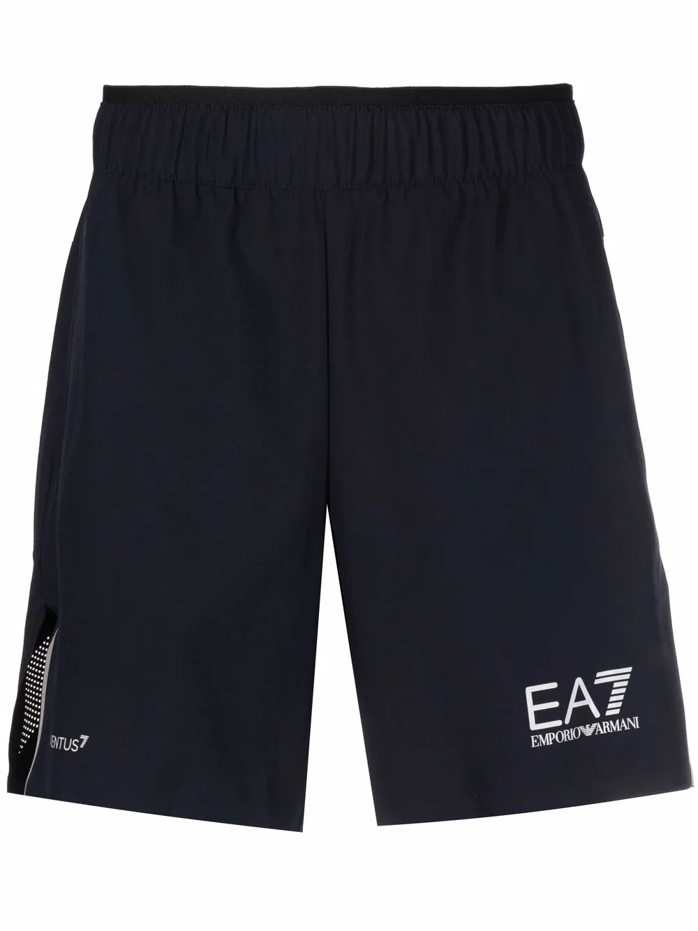 

Ea7 Emporio Armani shorts deportivos con logo estampado - Azul