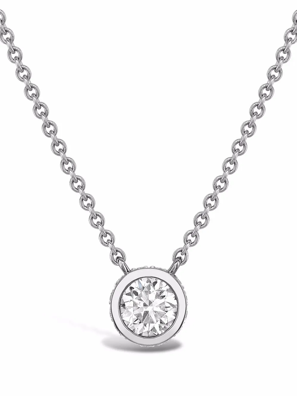 

Pragnell collar Sundance en oro blanco de 18kt con diamantes - Plateado