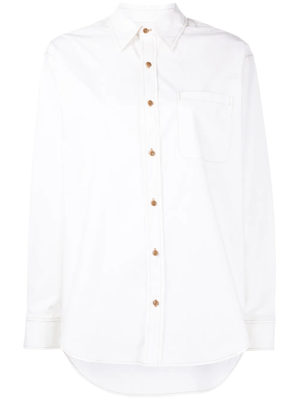 

RE/DONE camisa oversize 90 - Blanco