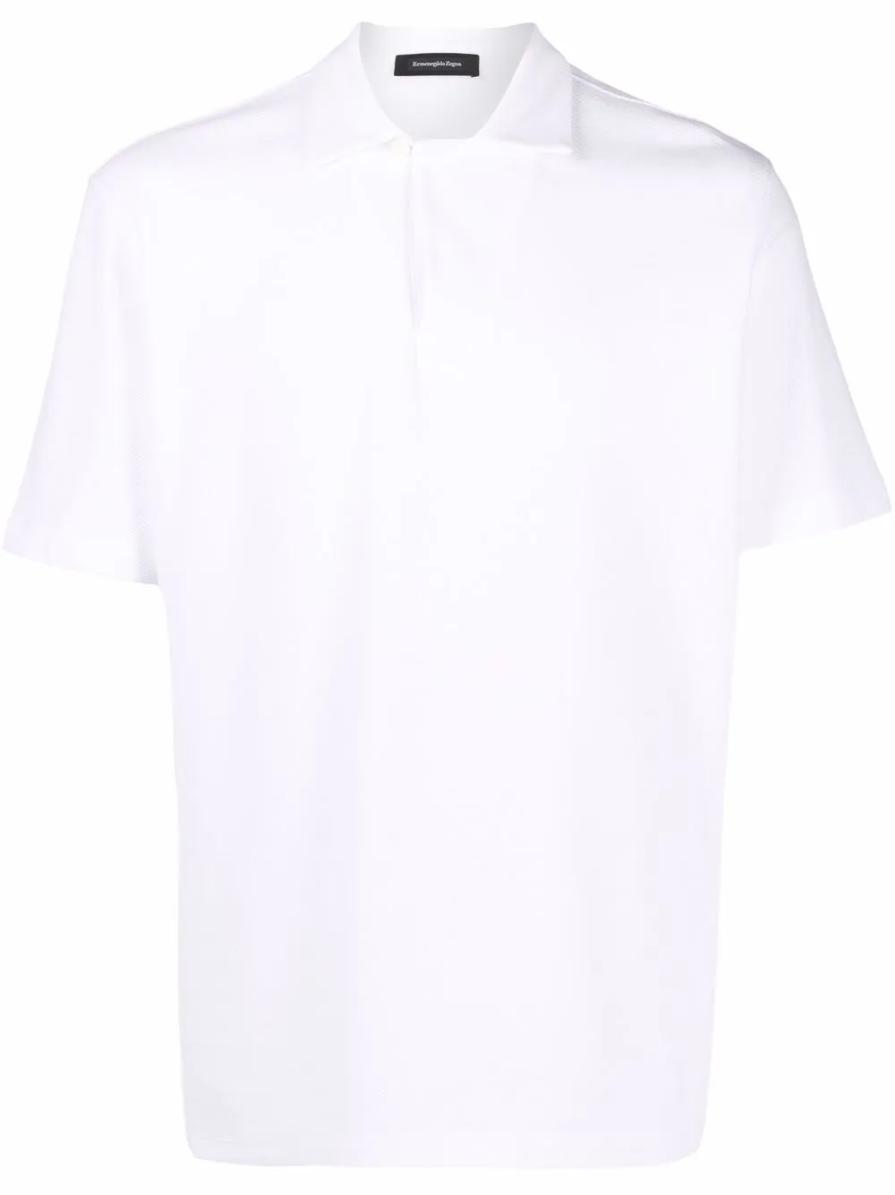 Ermenegildo Zegna buttoned cotton polo shirt