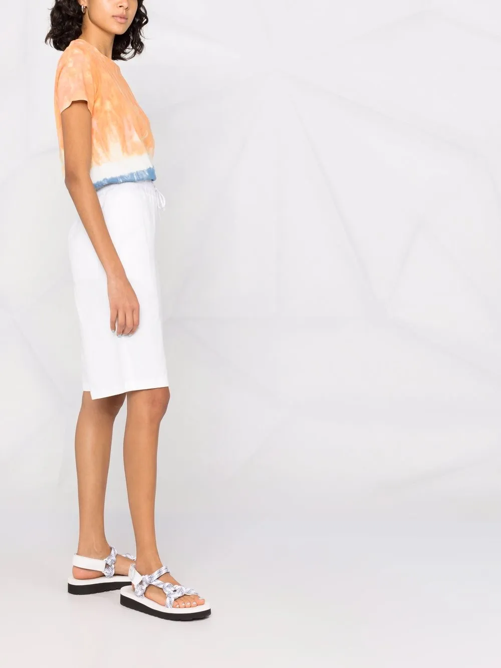Kenzo tie-dye short-sleeve T-shirt | Orange | FARFETCH IN