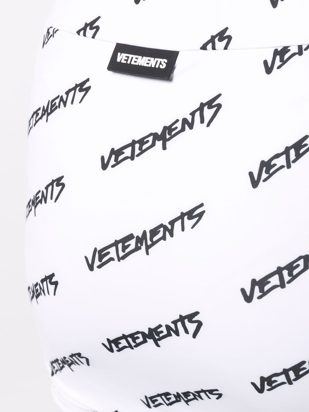 фото Vetements юбка с логотипом