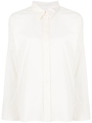 GIA STUDIOS pointed-collar button-up Shirt - Farfetch