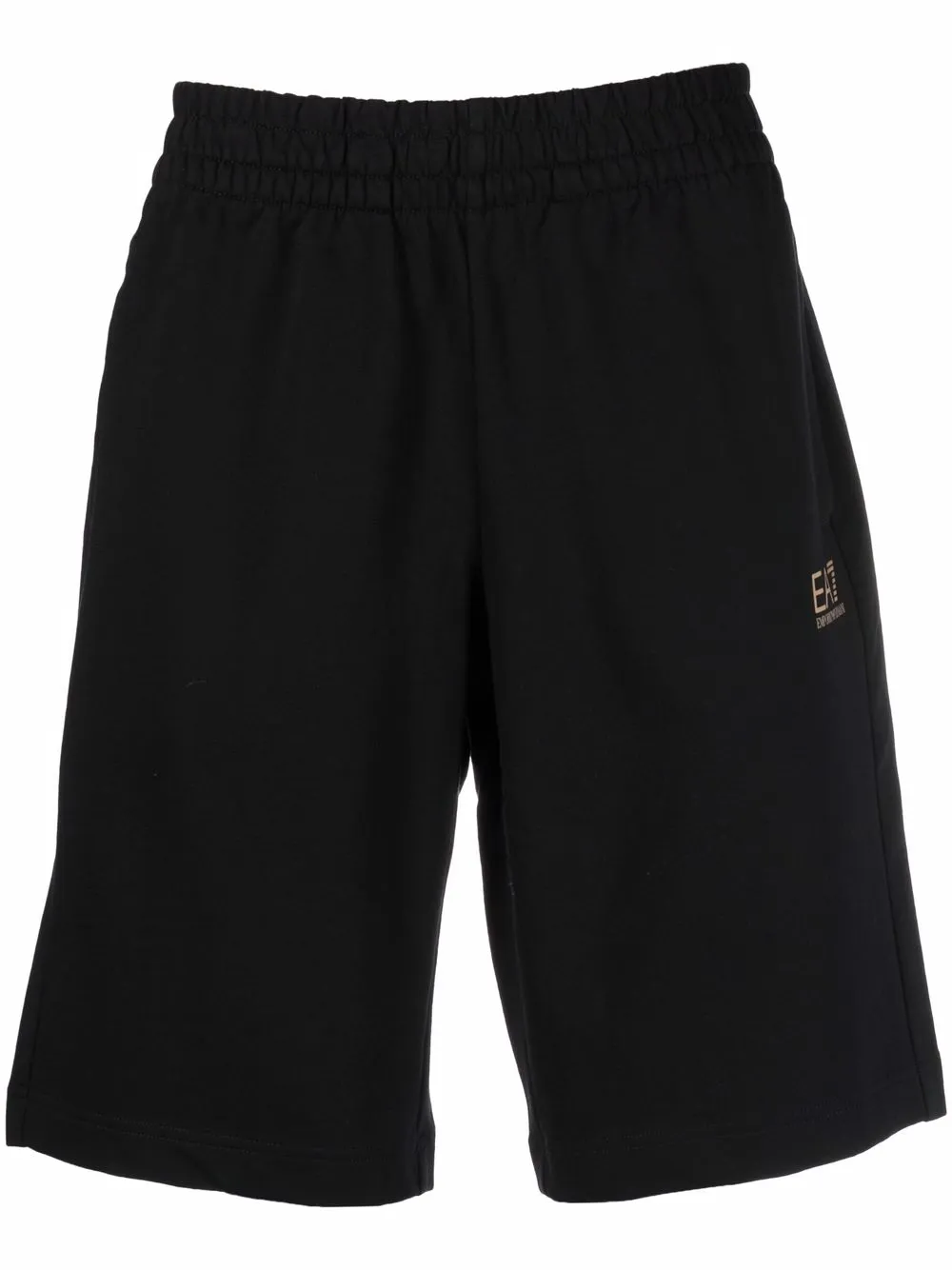 

Ea7 Emporio Armani shorts deportivos con logo oversize - Negro