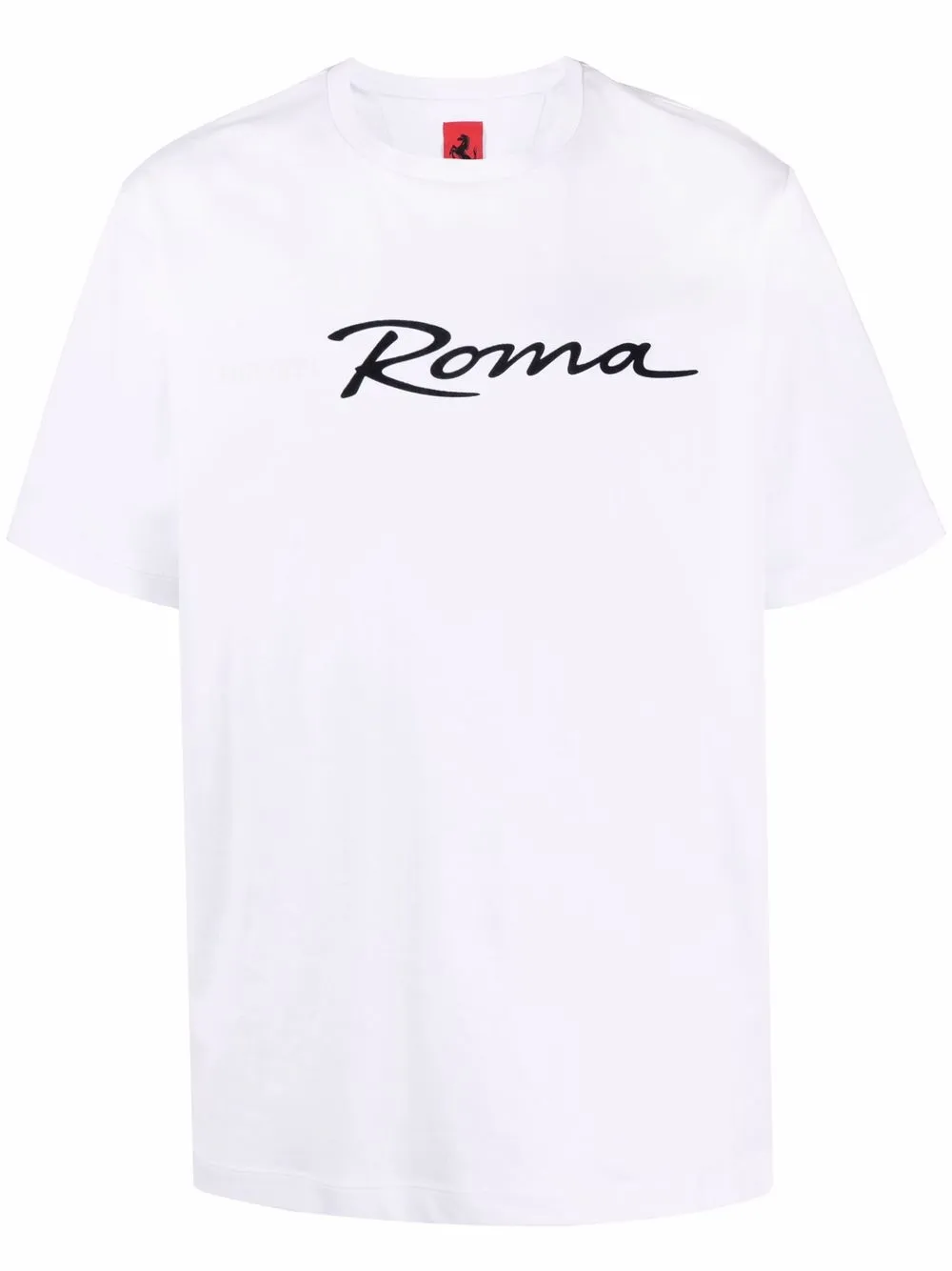 

Ferrari playera con estampado Roma - Blanco