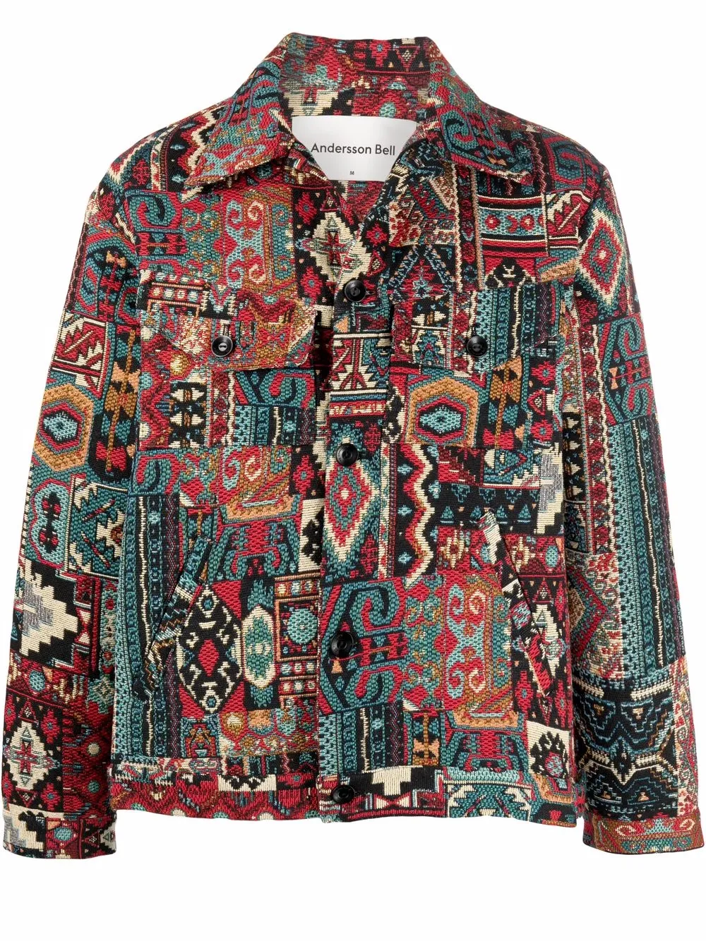 

Andersson Bell textured mix-print jacket