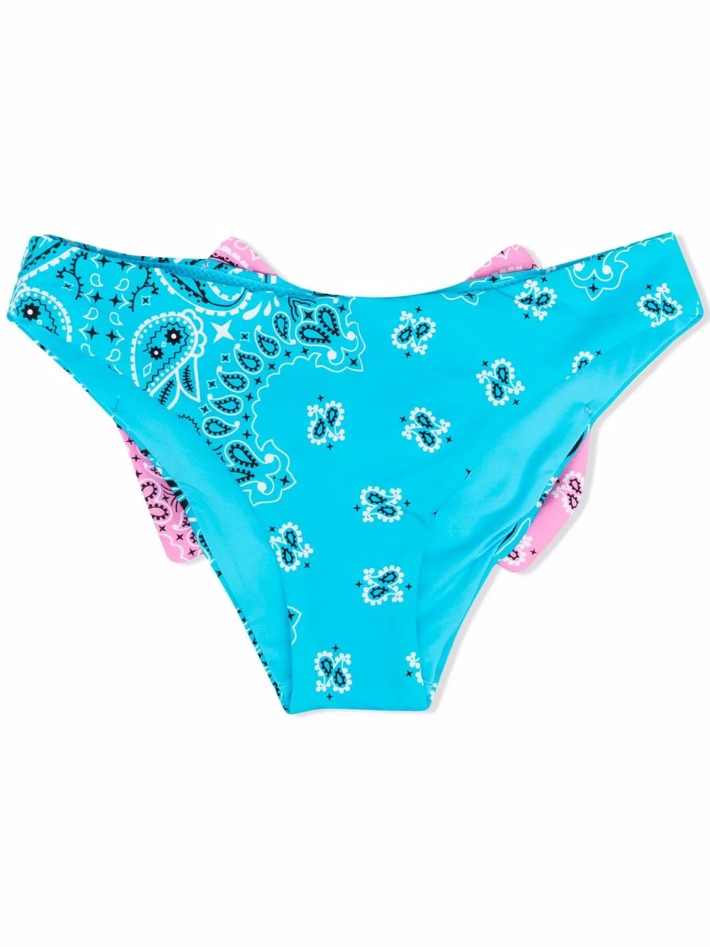 MC2 Saint Barth Kids плавки бикини с принтом