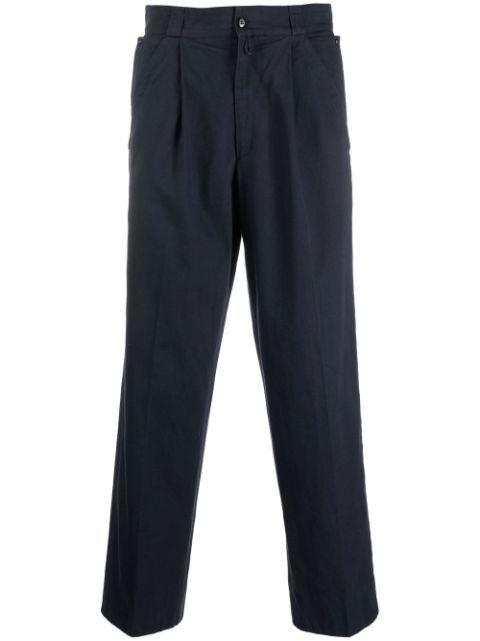 Versace Pre-Owned 1980s cropped straight-leg trousers