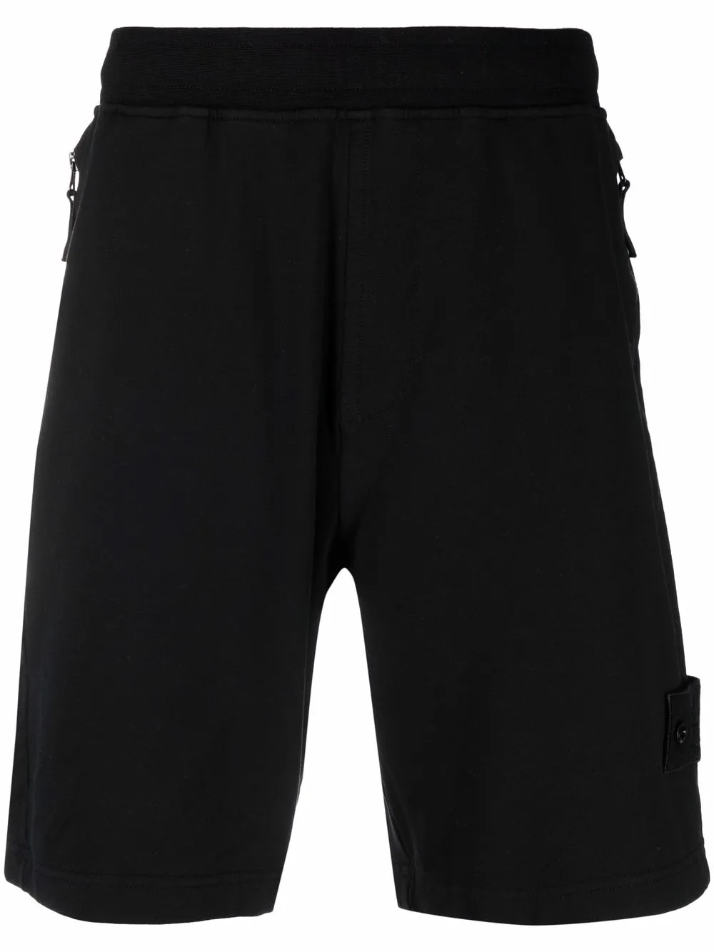 

Stone Island shorts con logo Compass - Negro