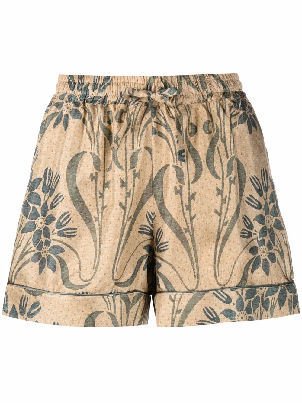 

Pierre-Louis Mascia shorts con estampado de flores - Neutro