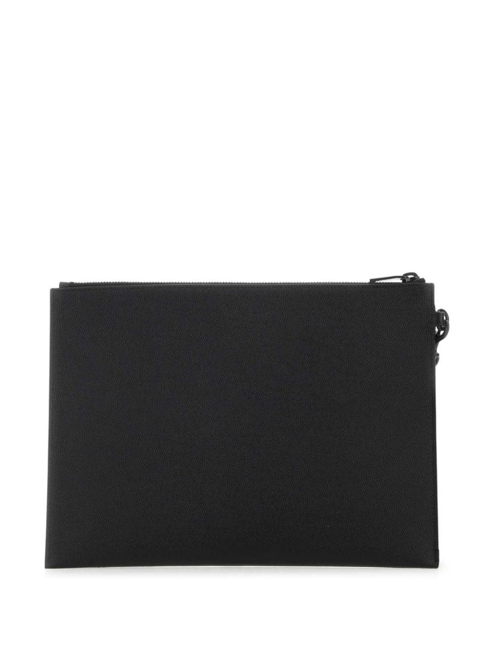 Image 2 of Saint Laurent logo-plaque clutch bag