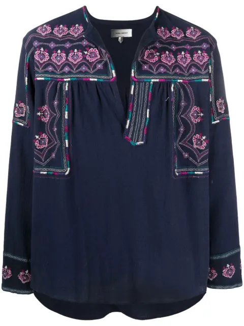 MARANT Phardy embroidered shirt 
