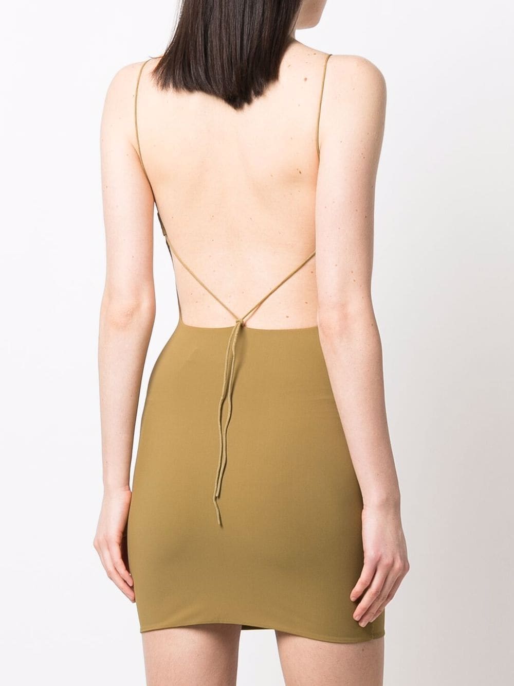 фото Amazuìn cut out-detail mini dress