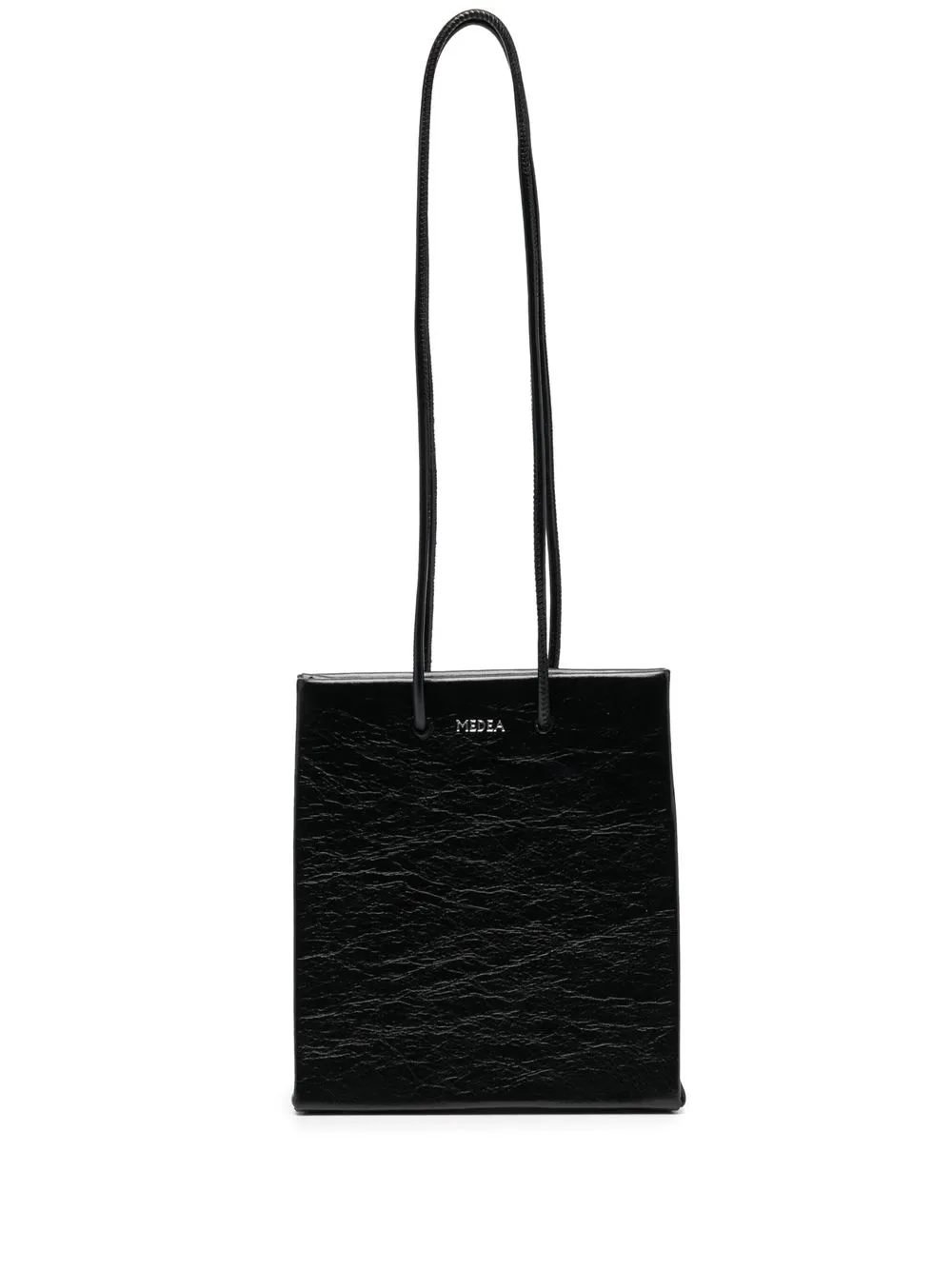 

Medea embossed-logo detail shoulder bag - Black