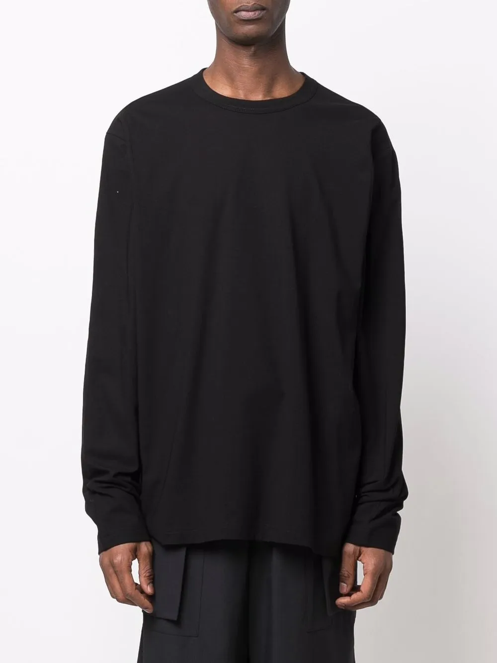 фото Y-3 long-sleeved cotton t-shirt