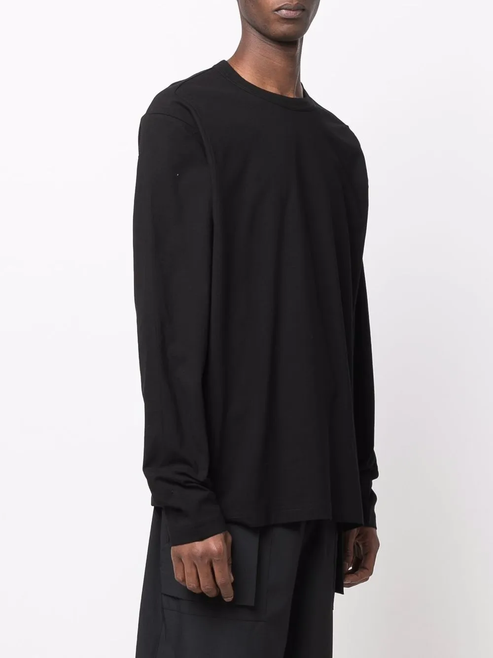 фото Y-3 long-sleeved cotton t-shirt