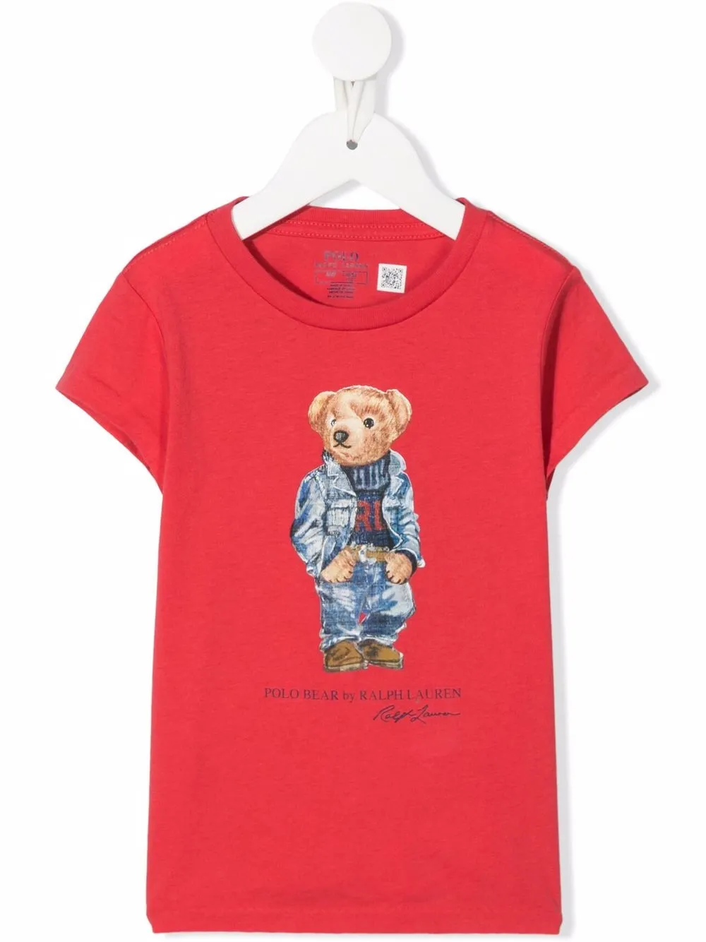 

Ralph Lauren Kids Polo Bear cotton T-Shirt - Red