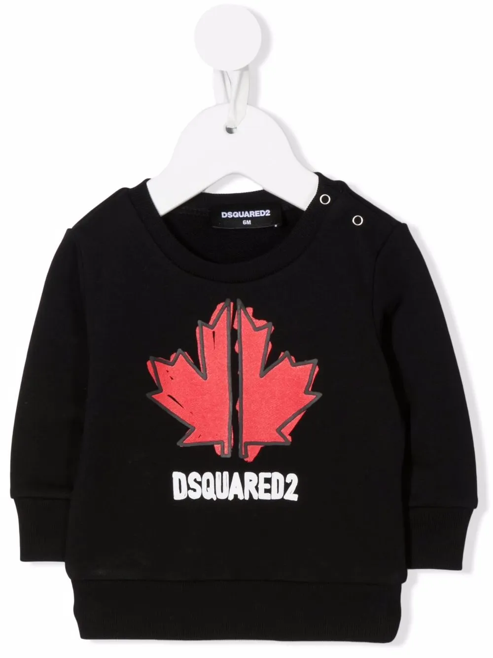 

Dsquared2 Kids logo crew-neck sweatshirt - Black