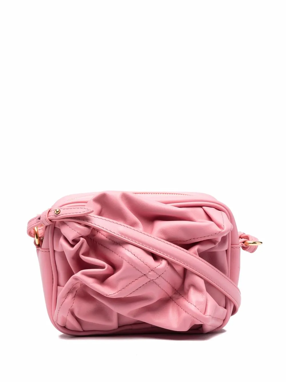 Y/Project tonal-stitching leather tote