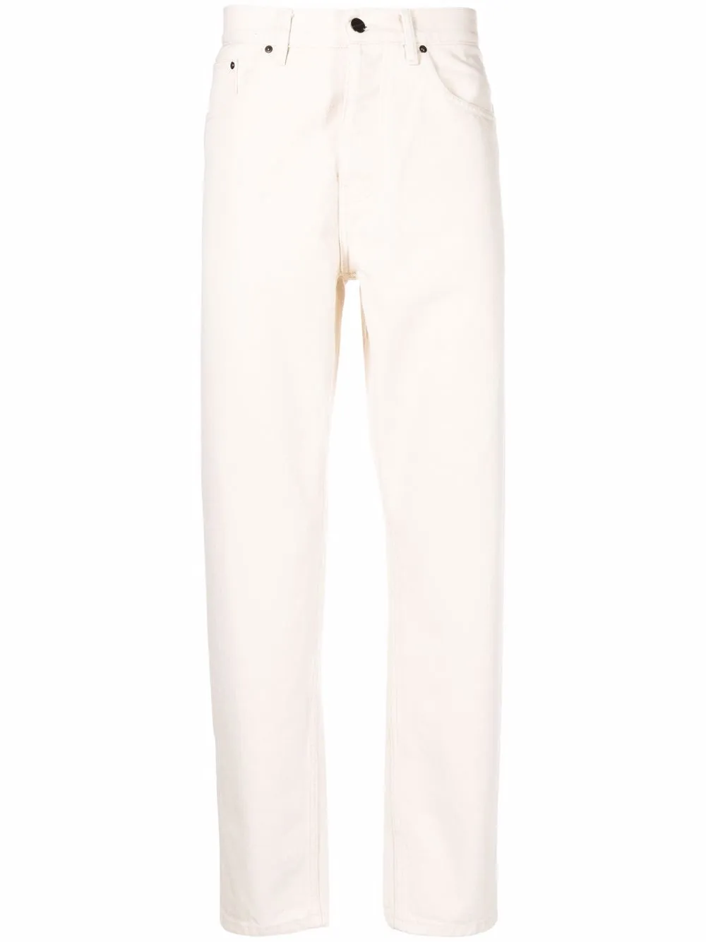 

Carhartt WIP logo-patch straight-leg jeans - Neutrals