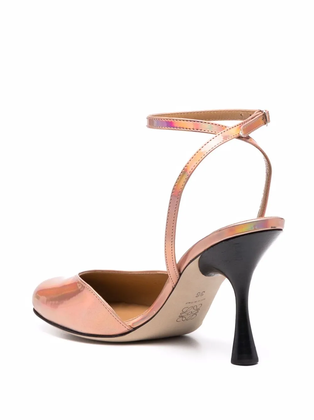 LOEWE Sandalen met holografisch-effect Roze