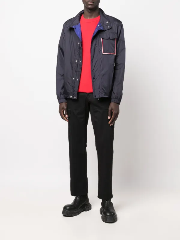 Moncler Rappeneau Reversible Rain Jacket - Blue