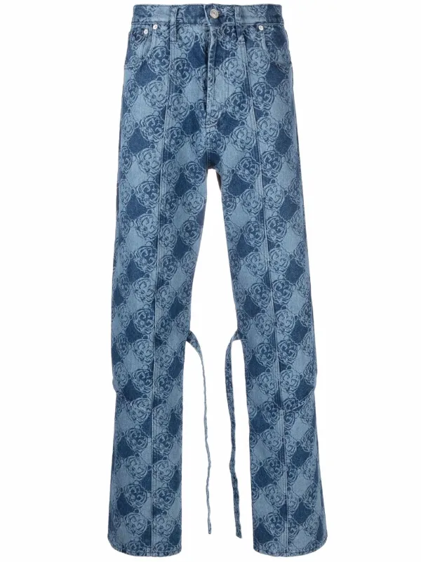 Kenzo Jeans Con Motivo Tigre - Farfetch