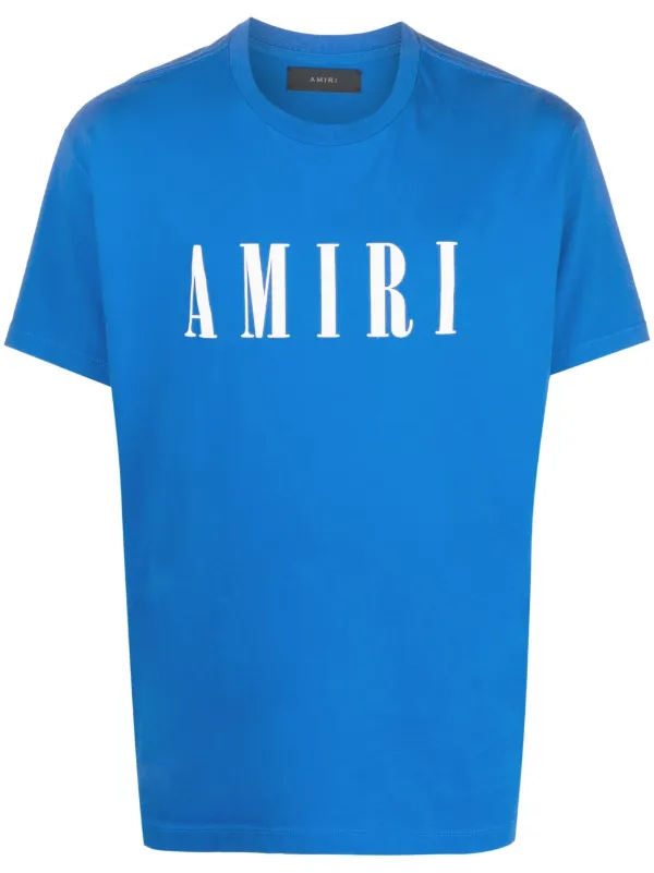 amiri t shirt black and blue