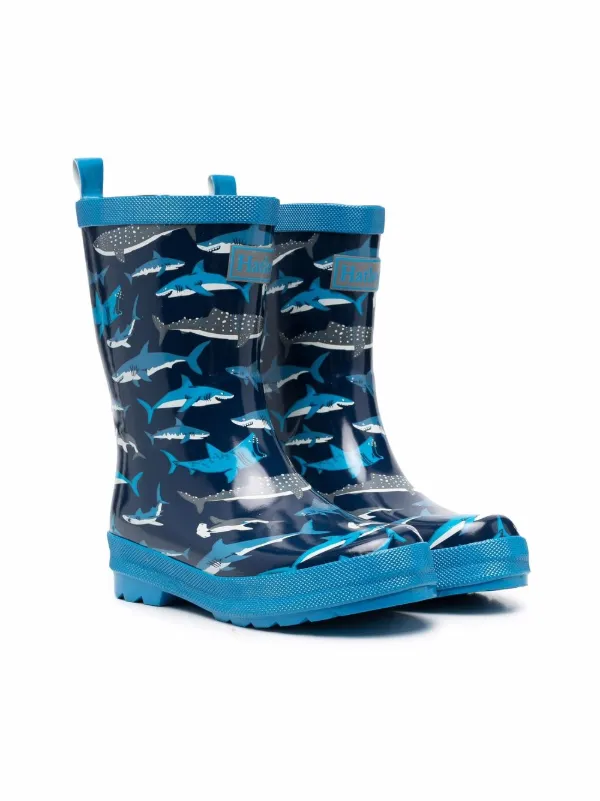 Hatley Botas De Lluvia Con Tiburón Estampado - Farfetch