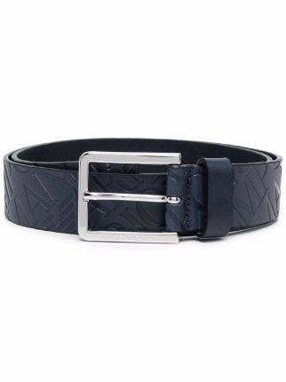 Emporio Armani buckle-fastening Leather Belt - Farfetch