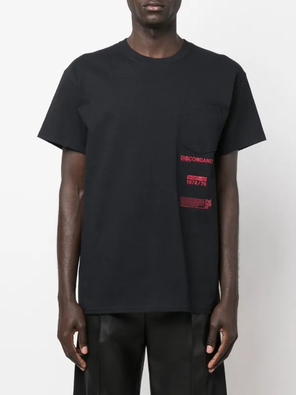 Children Of The Discordance graphic-print T-Shirt | Black | FARFETCH