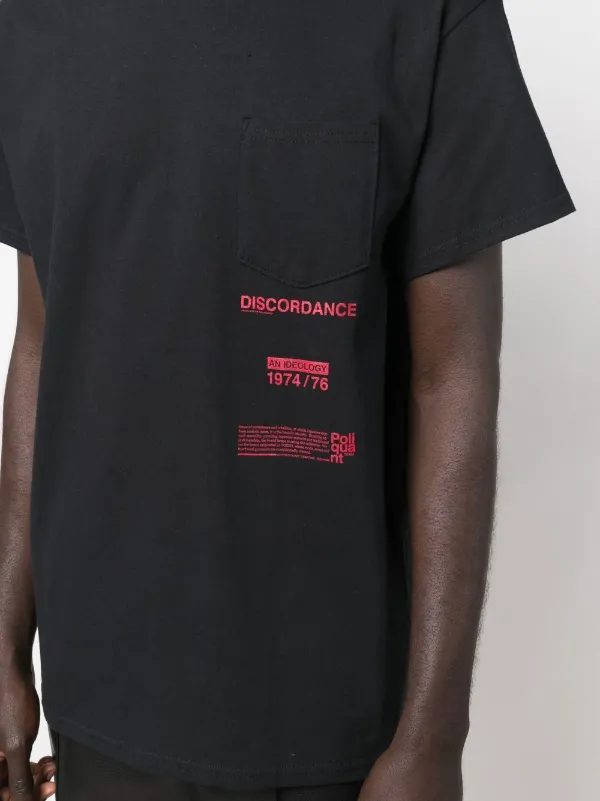 K*n様 【タグ付き未使用】Children of the Discordanc Children Of The Discordance graphic-print T-Shirt | Black | FARFETCH