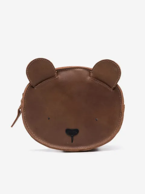 Donsje pop-up ears leather shoulder bag 