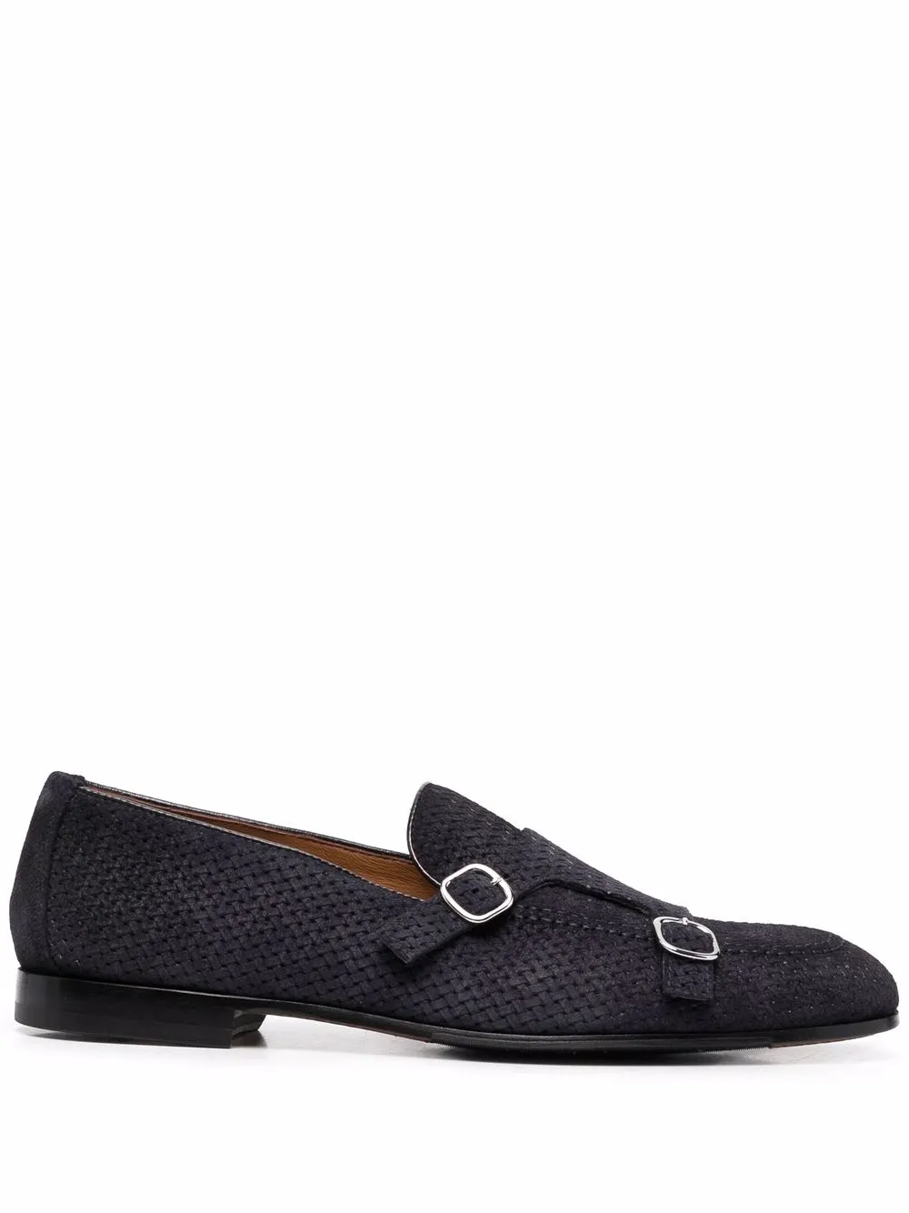 

Doucal's zapatos monk con hebilla doble - Azul