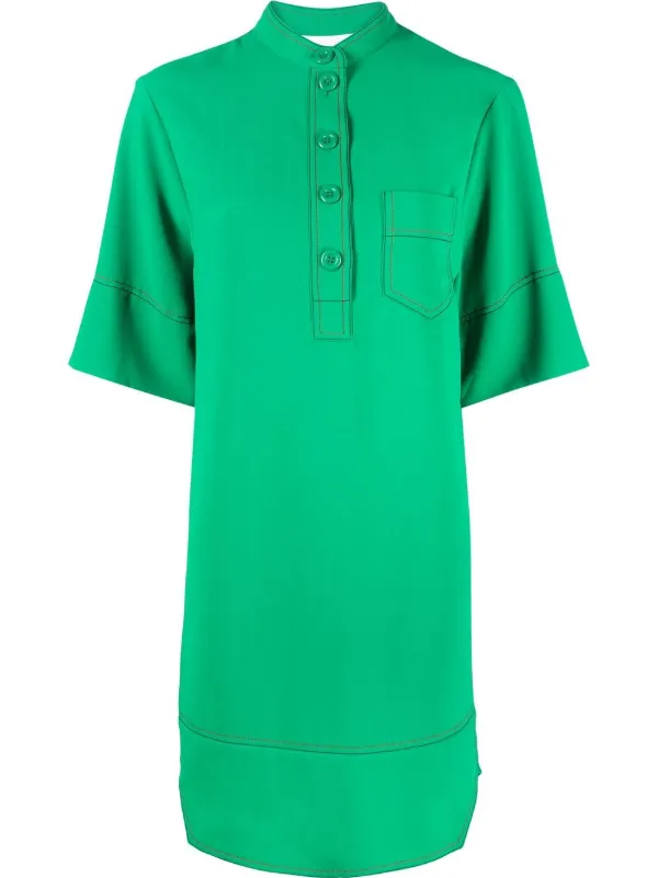 see by chloe green dress Chloe ( by Phoebe Philo ) S/S 2005 runway green dress – InLouve