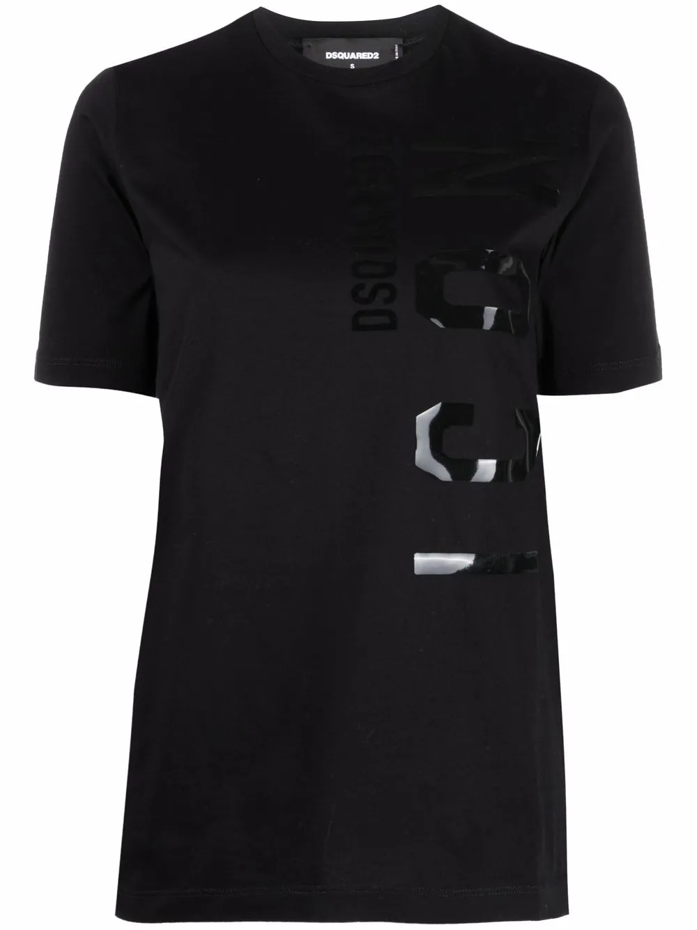 

Dsquared2 playera con logo estampado - Negro