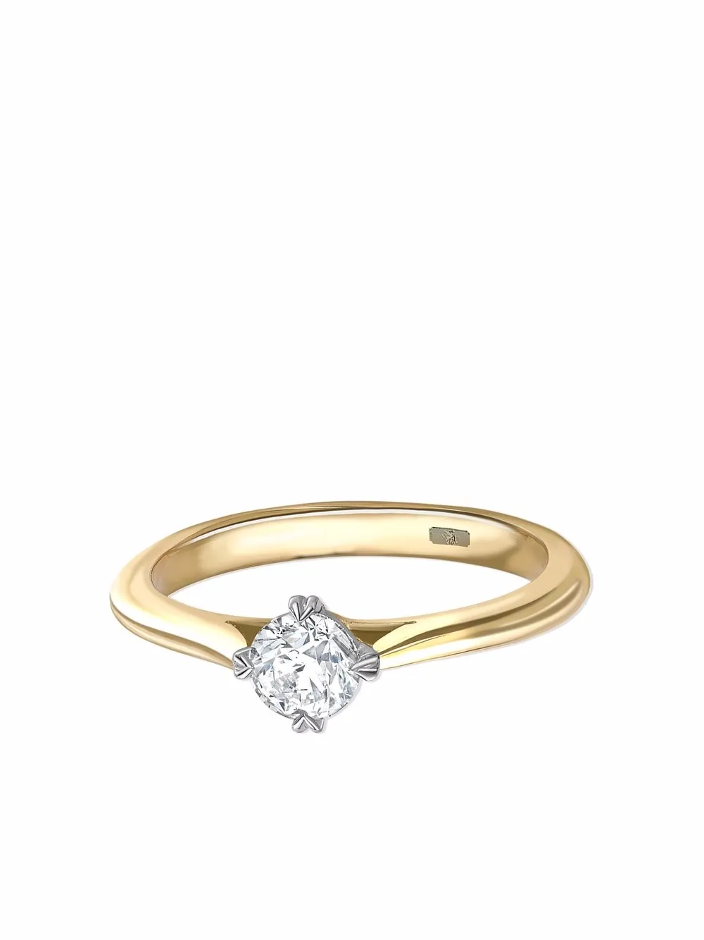 

Pragnell 18kt yellow gold Windsor diamond ring