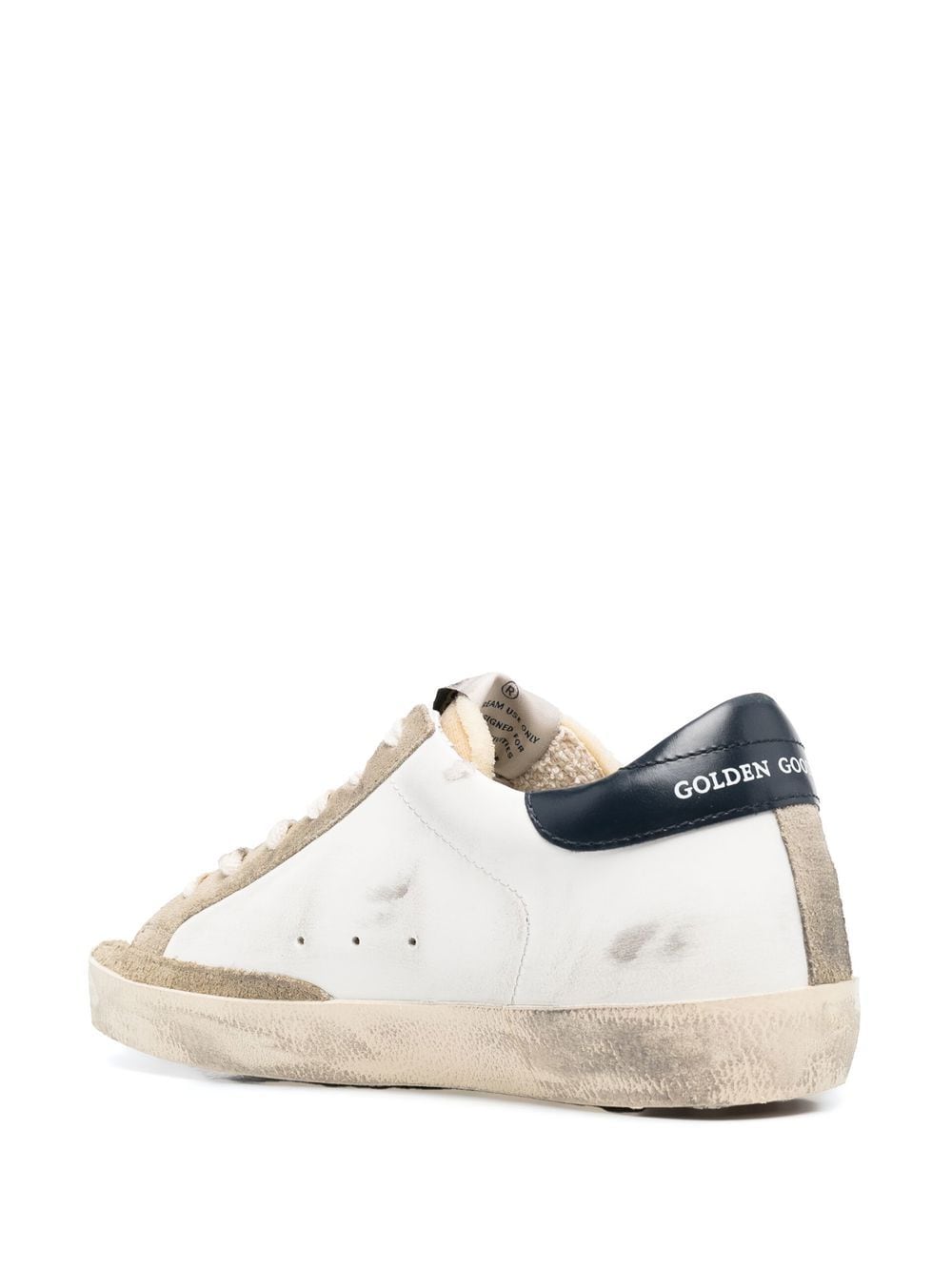 Shop Golden Goose Super-star Skate Low-top Sneakers In White