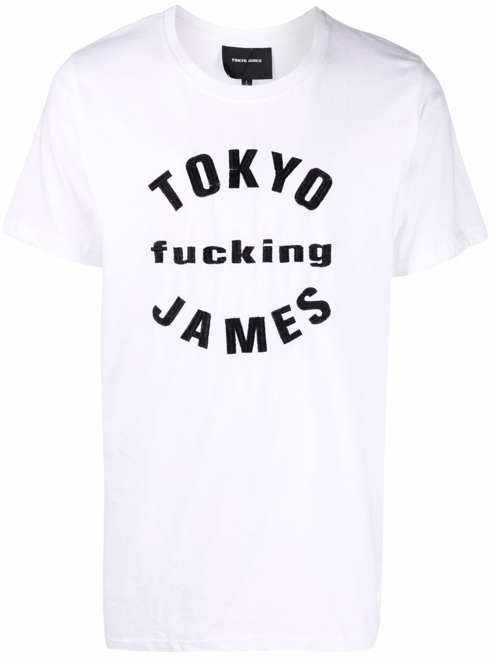 фото Tokyo james logo-print short-sleeved t-shirt