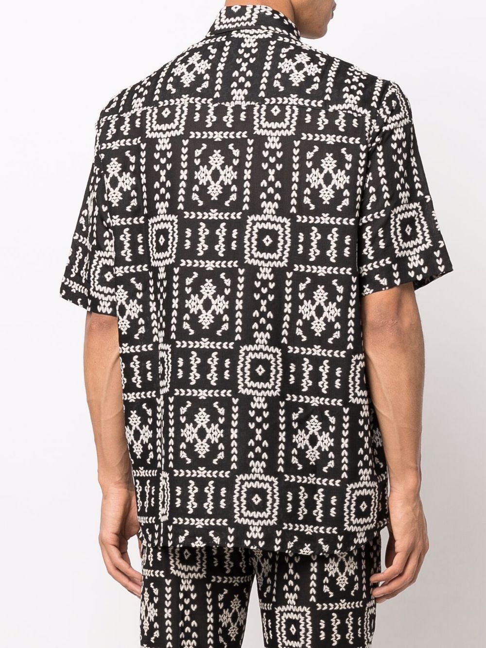 фото Tokyo james patterned short-sleeved shirt